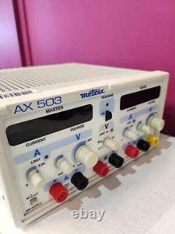 METRIX AX 503 Triple Laboratory Power Supply