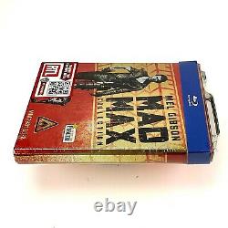 Mad Max Collection 3 Films Blu-ray Steelbook Metalbox Jerrycan Region Free New
