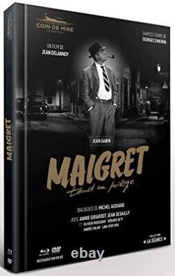 Maigret Sets a Trap Limited and Numbered Mediabook Edition Blu-ray + DVD + Book