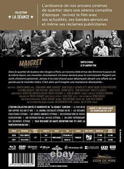 Maigret Sets a Trap Limited and Numbered Mediabook Edition Blu-ray + DVD + Book