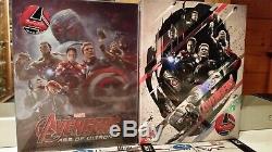Marvel Avengers Age Of Ultron 3d Steelbook Novamedia One Click Edition # 723