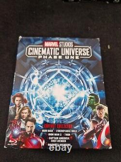 Marvel Cinematic Universe Blu-ray Box Set Phase 1/2/3 Part 1 and 2 22 Movies