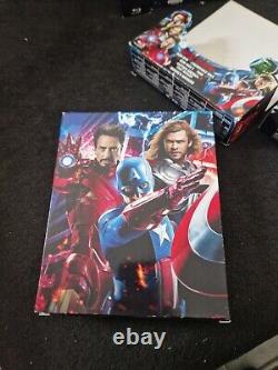 Marvel Cinematic Universe Blu-ray Box Set Phase 1/2/3 Part 1 and 2 22 Movies