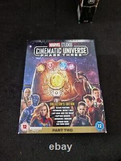 Marvel Cinematic Universe Blu-ray Box Set Phase 1/2/3 Part 1 and 2 22 Movies