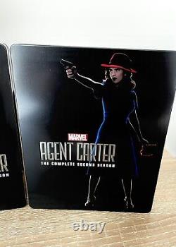 Marvel's Agent Carter Steelbook Blu-ray Complete Seasons 1 and 2 English Subtitles