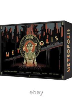 Metropolis (1926) Restored Blu-ray Edition Wood + Metal Case