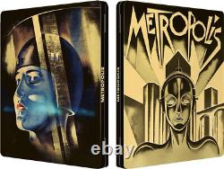 Metropolis (1926) Restored Blu-ray Edition Wood + Metal Case