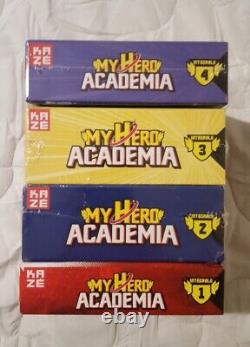 My Hero Academia Blue Ray Seasons 1 To 4 French Collector Sets