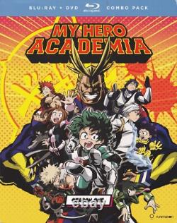 My Hero Academia Season One (Blu-ray/DVD, 2017, 4-Disc Set)