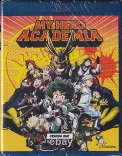 My Hero Academia Season One (Blu-ray/DVD, 2017, 4-Disc Set)