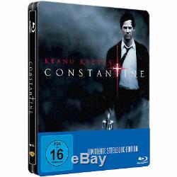 New Constantine Keanu Reeves Blu-ray Steelbook Limited Edition German Very Rare