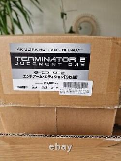 New Terminator 2 Judgment Day Endoarm 4k 3d Blu Ray T800 Japan Version