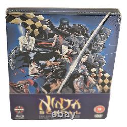 Ninja Scroll Steelbook Blu-ray Jubei Ninpucho Limited Edition Uk Impor