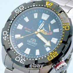 ORIENT M-Force SEL0A001B0 45mm Black Dial 200M Automatic Wristwatch