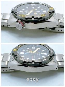 ORIENT M-Force SEL0A001B0 45mm Black Dial 200M Automatic Wristwatch