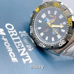 ORIENT M-Force SEL0A001B0 45mm Black Dial 200M Automatic Wristwatch