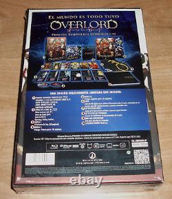 OVERLORD Season 1 Collector's Edition 2 Blu-Rays + 3 Novels + New Book