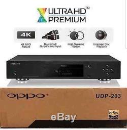 Oppo Udp-203 4k Blu-ray Drive European Version Under Warranty