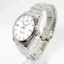 Orient Star RK AU0006S automatic analog wristwatch silver