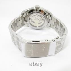 Orient Star RK AU0006S automatic analog wristwatch silver
