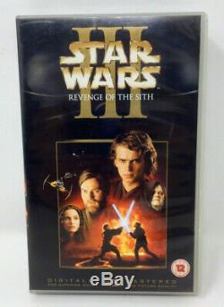 Original Star Wars Revenge Of The Sith 2005 Uk Vhs Video / DVD & No No Blu-ray