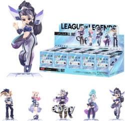 POP MART League of Legends K/DA ALL OUT Series Assorted Box 5 Pieces Japo