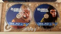 Planet of the Apes 5-Blu-ray Box Set! Very Good Condition! Collection
