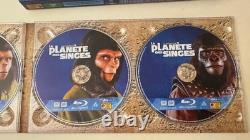 Planet of the Apes 5-Blu-ray Box Set! Very Good Condition! Collection Planet of the Apes 5-Blu-ray Box Set! Very Good Condition! Collection