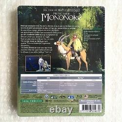 Princess Mononoke Metal Collector's Pack Es Fnac Combo Blu-ray DVD New Sealed