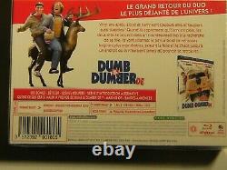 RARE Box Set 2 Blu-Ray DUMB & DUMBER 1 + BROTHERS FARRELLY JIM CARREY NEW