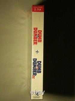 RARE Box Set 2 Blu-Ray DUMB & DUMBER 1 + BROTHERS FARRELLY JIM CARREY NEW