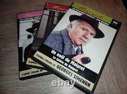 RARE! COMPLETE 30 DVD SET OF MAIGRET (1 to 30) JEAN RICHARD SIMENON DVD IN EXCELLENT CONDITION