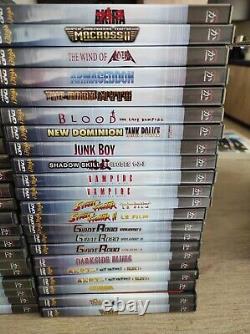 RARE! LOT OF 51 DVD MANGA MANIA (45 Cases) Dominion Patlabor Guyver