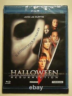 Rare! BLU-RAY HALLOWEEN RESURRECTION French Edition NEW