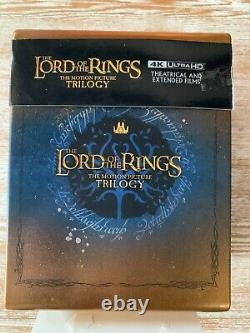 Rare Coffret Steelbooks The Lord of the Rings 9 Blu Ray 4k