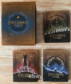 Rare Coffret Steelbooks The Lord of the Rings 9 Blu Ray 4k