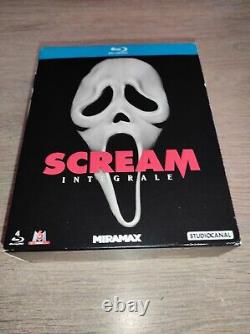 Rare! Complete Blu Ray Box Set Scream (all 4 Films) French Edition