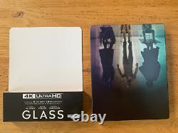 Rare Steelbook Blu Ray 4k + Blu Ray Glass (Shyamalan) + 1/3 Slip