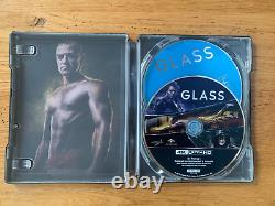 Rare Steelbook Blu Ray 4k + Blu Ray Glass (Shyamalan) + 1/3 Slip