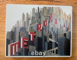 Rare Steelbook Blu Ray + DVD Metropolis Booklet 56 Pages (eureka)