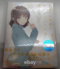 Rascal Does Not Dream of Santa Claus Vol. 3 Blu-ray + CD + booklet Japan