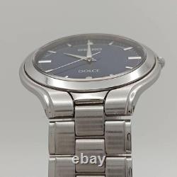 SEIKO Dolce watch 8J4101A0 blue dial stainless steel quartz authentic