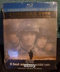 Saving Private Ryan Collector’s Edition Steelbook Blu-ray, brand new