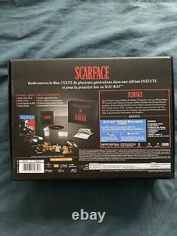 Scarface Collector's Limited Edition Blu-ray DVD Set as good as new.