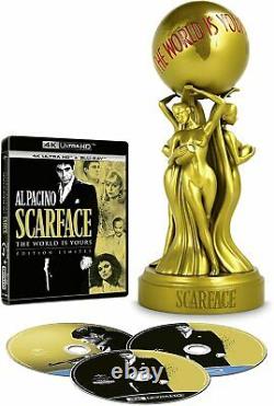 Scarface Limited Edition Box The World Is Yours 4k Blu-ray Collector New