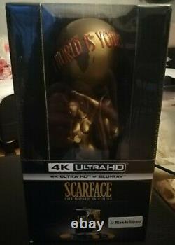 Scarface Limited Edition Box The World Is Yours 4k Blu-ray Collector New