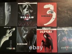 Scream Complete Collection 1 2 3 4 5 6 7 Steelbook Limited Edition 4K UHD Blu-ray