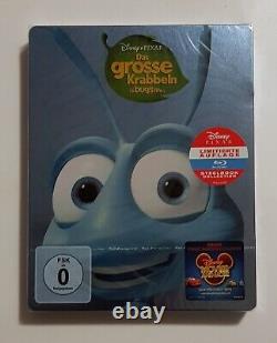 Set Of 7 Blu-ray Steelbook Walt Disney Pixar New Under Blister + 2 Offered