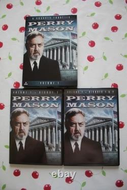 Set of 2 Perry Mason box sets: the complete TV movies