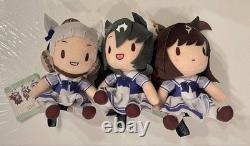 Set of 3 Plushies Uma Musume Pretty Derby Fuwapuchi Vol. 5 SEGA JAPAN 2025